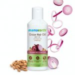 Mamaearth Onion Hair Oil for Hair Regrowth and Hair Fall Control with Redensyl - 150 ML