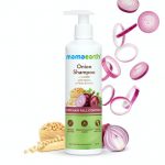 Mamaearth Onion Shampoo for Hair Growth and Hair Fall Control with Onion Oil and Plant Keratin 250 ML