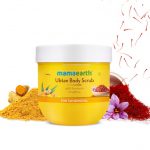 Mamaearth Ubtan Body Scrub with Turmeric & Saffron for Tan Removal – 200 G