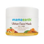 Mamaearth Ubtan Face Mask with Saffron & Turmeric for Skin Brightening and Tan Removal - 100 G