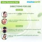Mamaearth Aloe Turmeric Gel for Skin & Hair - 300 ML - Image 6