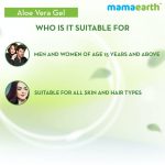 Mamaearth Aloe Vera Gel with Pure Aloe Vera & Vitamin E for Skin and Hair - 300 ML - Image 5