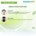 Mamaearth Aloe Vera Gel with Pure Aloe Vera & Vitamin E for Skin and Hair - 300 ML - Image 6