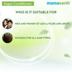 Mamaearth Argan Conditioner with Argan & Apple Cider Vinegar for Frizz-Free and Stronger Hair - 250 ML - Image 6