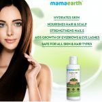 Mamaearth Castor Oil for Healthier Skin, Hair and Nails with 100% Pure and Natural Cold-Pressed Oil - 150 ML - Image 3