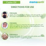 Mamaearth Castor Oil for Healthier Skin, Hair and Nails with 100% Pure and Natural Cold-Pressed Oil - 150 ML - Image 6