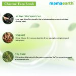 Mamaearth Charcoal Face Scrub For Oily Skin & Normal skin, with Charcoal & Walnut for Deep Exfoliation – 100 G - Image 4