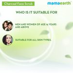 Mamaearth Charcoal Face Scrub For Oily Skin & Normal skin, with Charcoal & Walnut for Deep Exfoliation – 100 G - Image 6