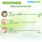 Mamaearth Neem Body Scrub with Neem & Tulsi for Skin Purification – 200 G - Image 8
