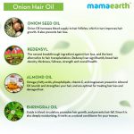 Mamaearth Onion Hair Oil for Hair Regrowth and Hair Fall Control with Redensyl - 150 ML - Image 5