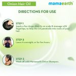 Mamaearth Onion Hair Oil for Hair Regrowth and Hair Fall Control with Redensyl - 150 ML - Image 6