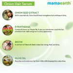 Mamaearth Onion Hair Serum with Onion & Biotin for Strong, Frizz-Free Hair – 100 ML - Image 3