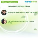 Mamaearth Onion Hair Serum with Onion & Biotin for Strong, Frizz-Free Hair – 100 ML - Image 4
