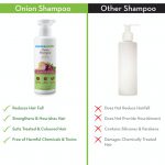 Mamaearth Onion Shampoo for Hair Growth and Hair Fall Control with Onion Oil and Plant Keratin 250 ML - Image 4