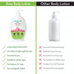 Rose Body Lotion with Rose Water and Milk For Deep Hydration - 400 ML - Image 5