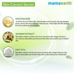 Mamaearth Skin Correct Face Serum with Niacinamide and Ginger Extract for Acne Marks & Scars – 30 ML - Image 3