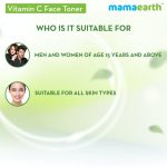 Mamaearth Vitamin C Face Toner with Vitamin C & Cucumber for Pore Tightening, 200 ML - Image 6