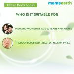 Mamaearth Ubtan Body Scrub with Turmeric & Saffron for Tan Removal – 200 G - Image 7