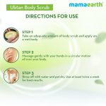 Mamaearth Ubtan Body Scrub with Turmeric & Saffron for Tan Removal – 200 G - Image 8