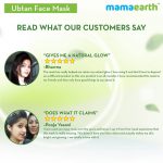 Mamaearth Ubtan Face Mask with Saffron & Turmeric for Skin Brightening and Tan Removal - 100 G - Image 6