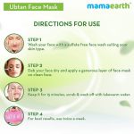 Mamaearth Ubtan Face Mask with Saffron & Turmeric for Skin Brightening and Tan Removal - 100 G - Image 7